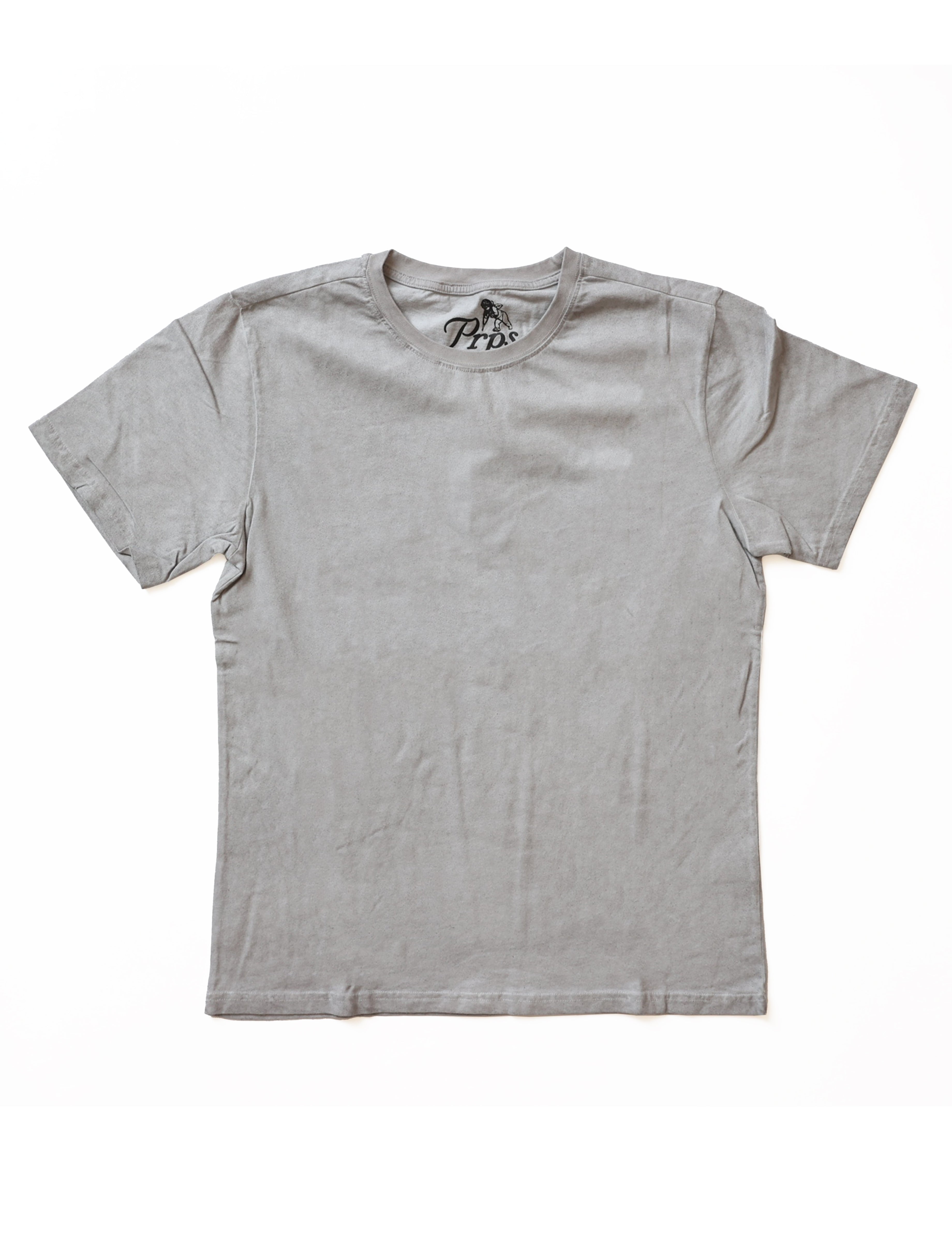 T-shirt Prosper Gris Homme Coupe Classique - Taille L/Large - Neuf Sans étiquettes