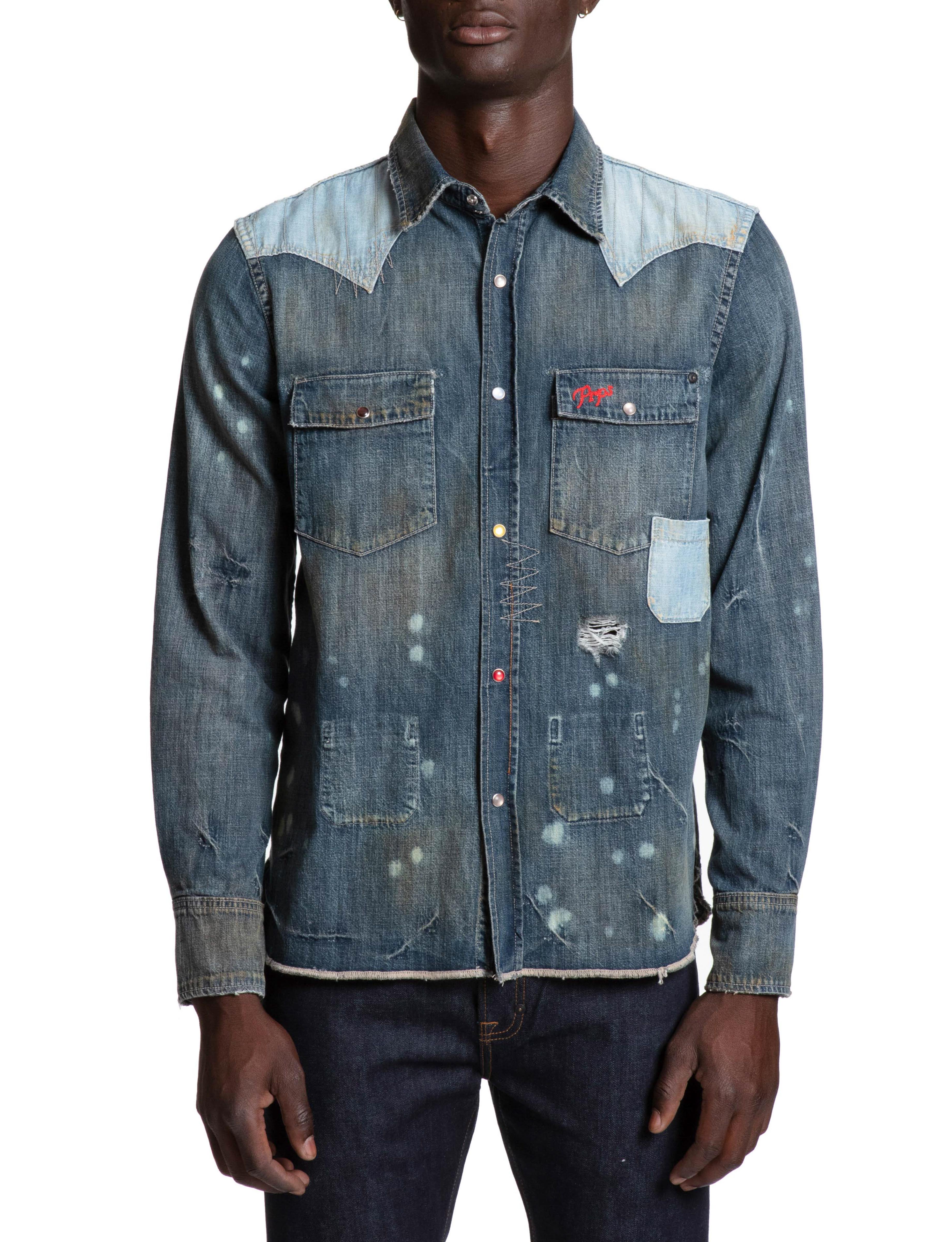 Snap front shirt Clearance