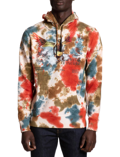 supreme tie dye hoodie